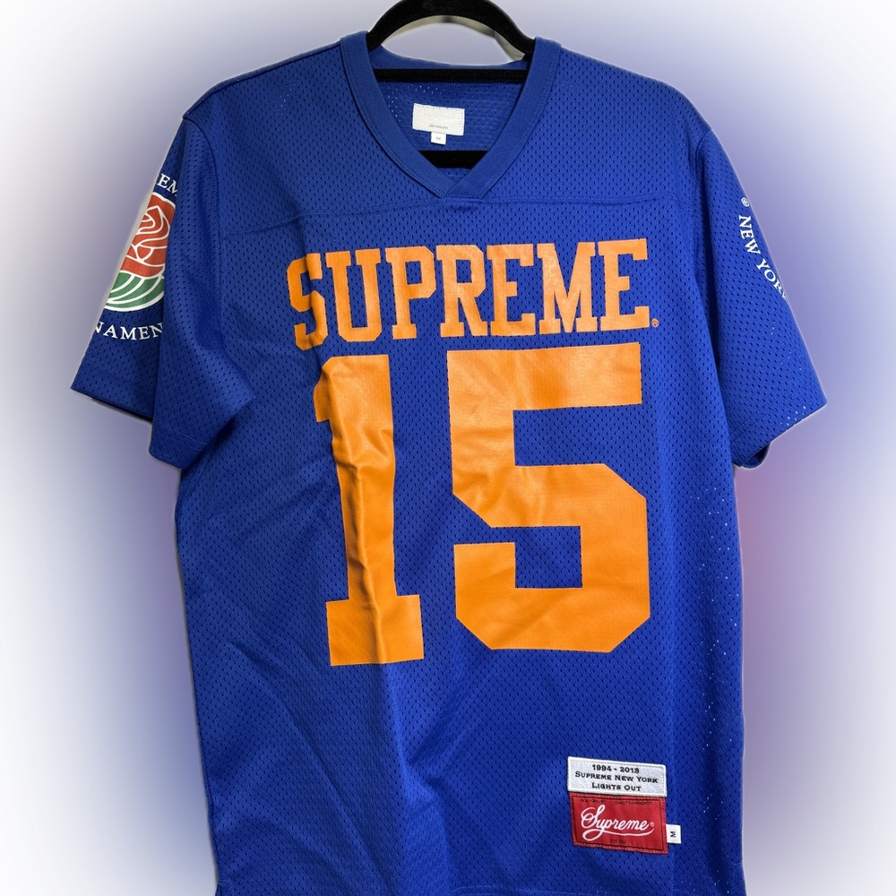 Supreme “1994-2013 Supreme New York Lights Out” Jersey